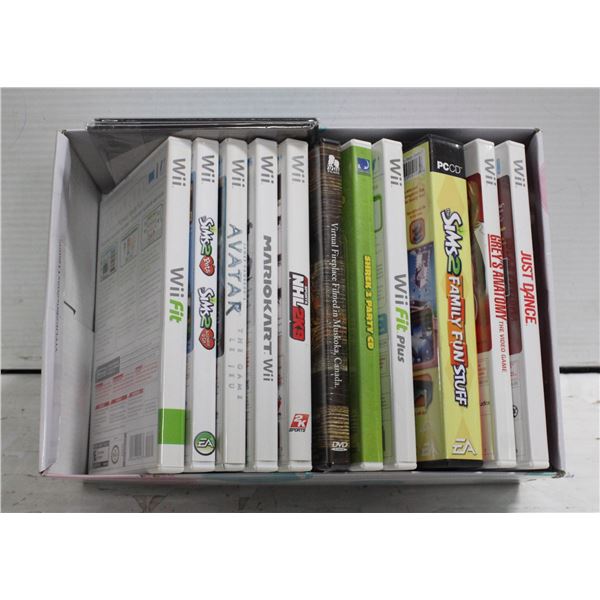 WII GAMES & MORE ALL TOGETHER