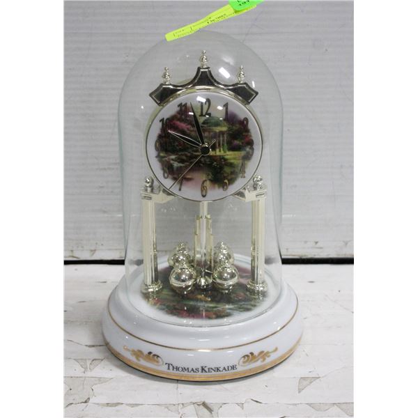THOMAS KINKADE MANTEL CLOCK BATTERY OPERATED