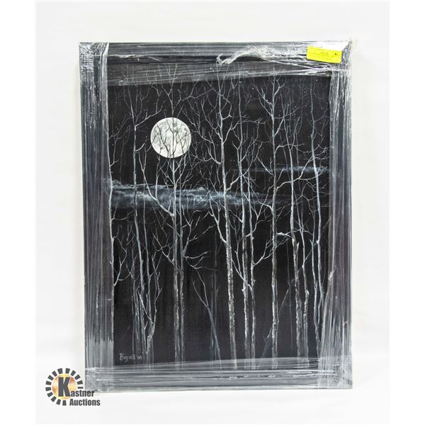 ESTATE ISAAC BIGNELL CREE ORIGINAL OIL ON CANVAS