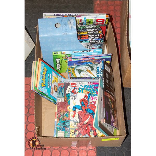 ESTATE BOX OF VINTAGE COMICS, GRAPHIC