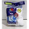 Image 1 : WHITE CREW SOCKS 6-12 SIZE 6-PACK FRUIT OF LOOM