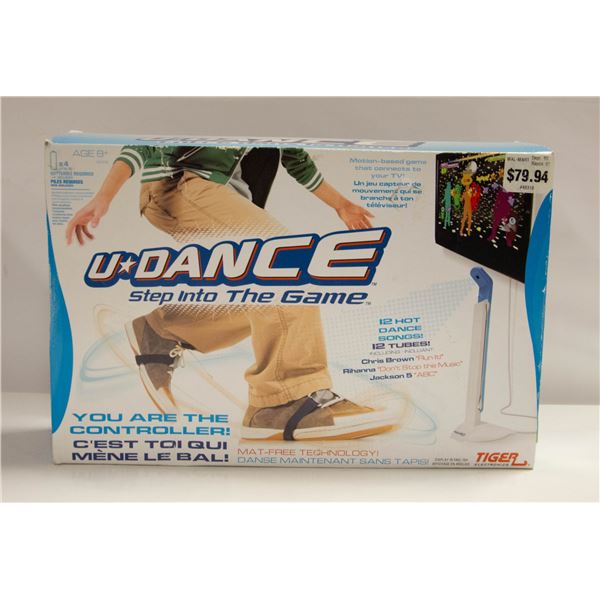 NEW IN BOX U DANCE MOTION GAME CONNECTS