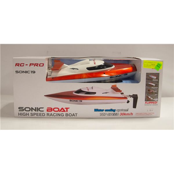 RC - PRO SONIC 19 HIGH SPEED RACING BOAT