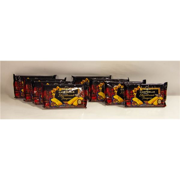 EIGHT PACKS OF SCOTTISH CAMPBELL’S SHORTBREAD