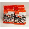 Image 1 : SIX BAGS OF WALKER ENGLISH TOFFEE NO VISIBLE