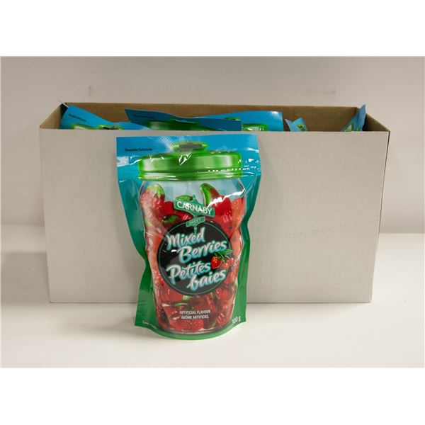EIGHT BAGS OF MIXED BERRIES, CANDY