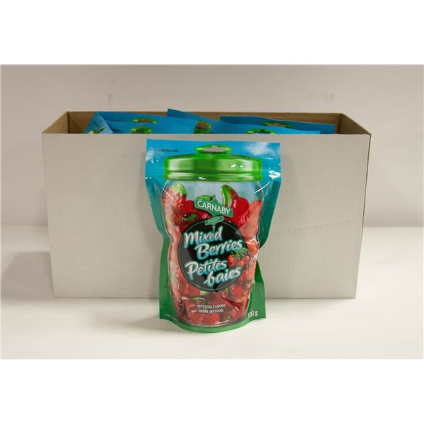EIGHT BAGS OF MIXED BERRIES, CANDY