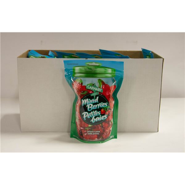 EIGHT BAGS OF MIXED BERRIES, CANDY
