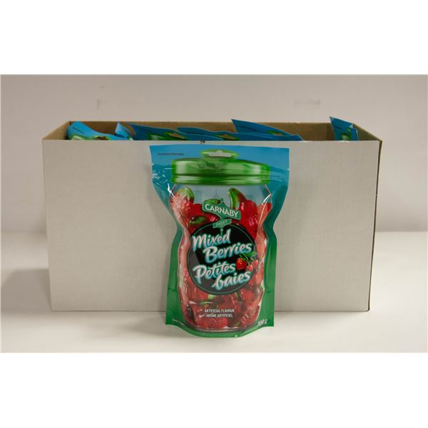 EIGHT BAGS OF MIXED BERRIES, CANDY