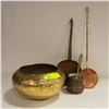 Image 1 : ANTIQUE COPPER & OLD BRASS ALL TOGETHER-ESTATE