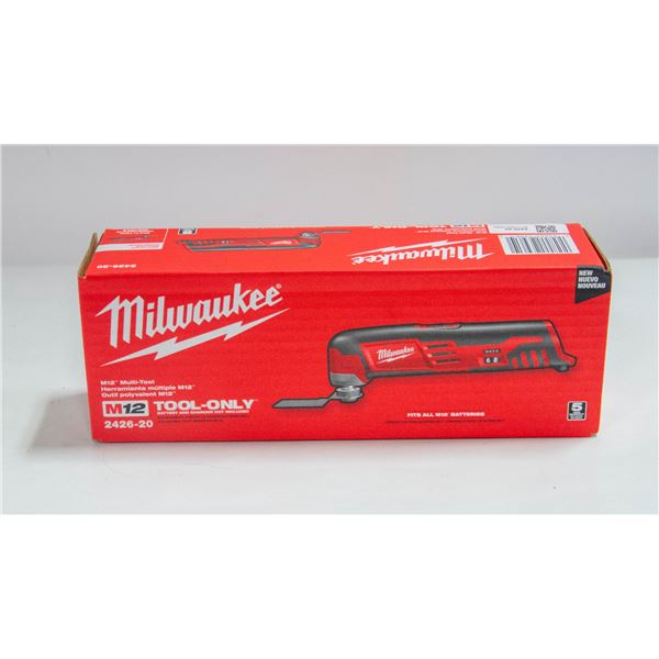 NEW MILWAUKEE M12 CORDLESS MULTI-TOOL  TOOL ONLY
