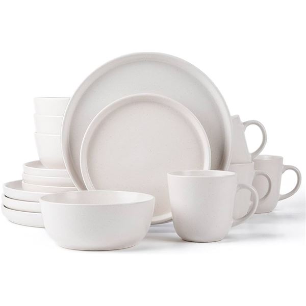 NEW ARORA SKUGGA 16 PIECE REACTIVE GLAZE DINNERSET