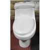 Image 1 : NEW BIANCO DUAL FLUSH WHITE PORCELAIN TOILET