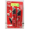 Image 1 : NEW MILWAUKEE FASTBACK FOLDING UTILITY KNIFE SET