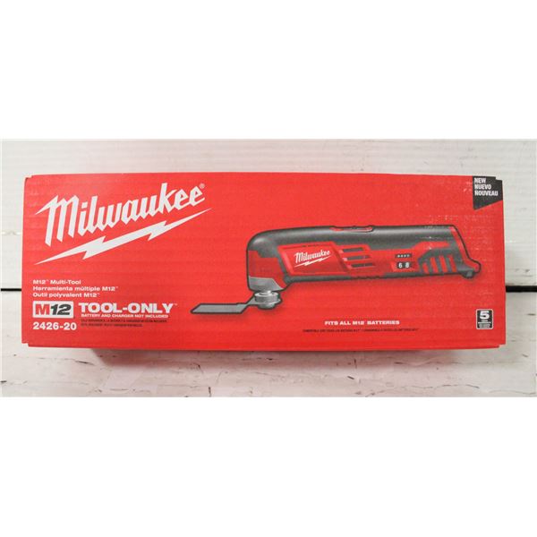 NEW MILWAUKEE M12 CORDLESS MULTI-TOOL  TOOL ONLY