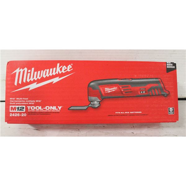 NEW MILWAUKEE M12 CORDLESS MULTI-TOOL  TOOL ONLY