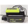 Image 1 : RYOBI 40V LITHIUM HP BATTERY & CHARGER
