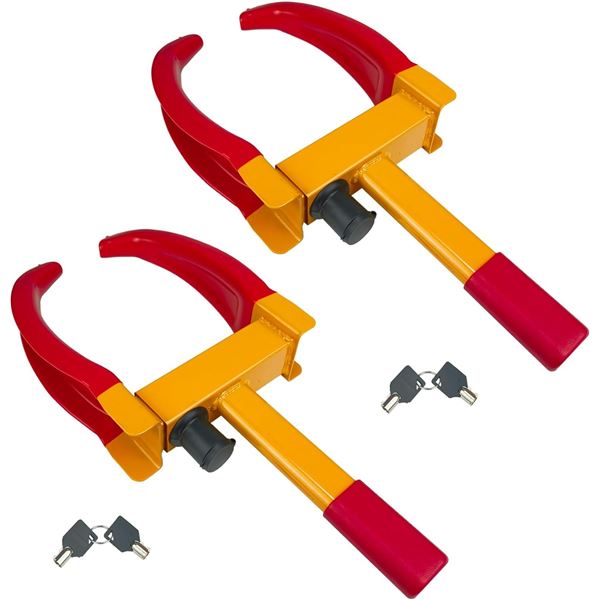 PAIR OF NEW VEHICLE WHEEL LOCKS