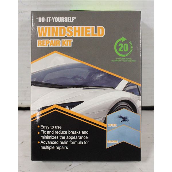 NEW DO IT YOURSELF WINDSHIELD REPAIR KIT