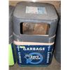Image 1 : SQUARE FIBERGLASS GARBAGE BIN WITH INSERT $2,750