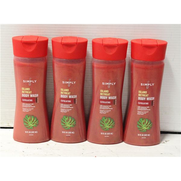 CASE OF SIMPLY U ISLAND RETREAT BODYWASH *EXPIRED*