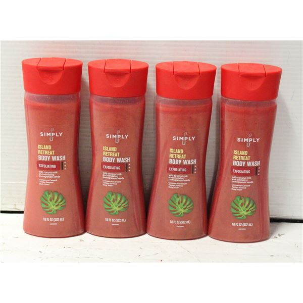 CASE OF SIMPLY U ISLAND RETREAT BODYWASH *EXPIRED*