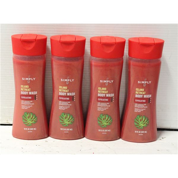 CASE OF SIMPLY U ISLAND RETREAT BODYWASH *EXPIRED*