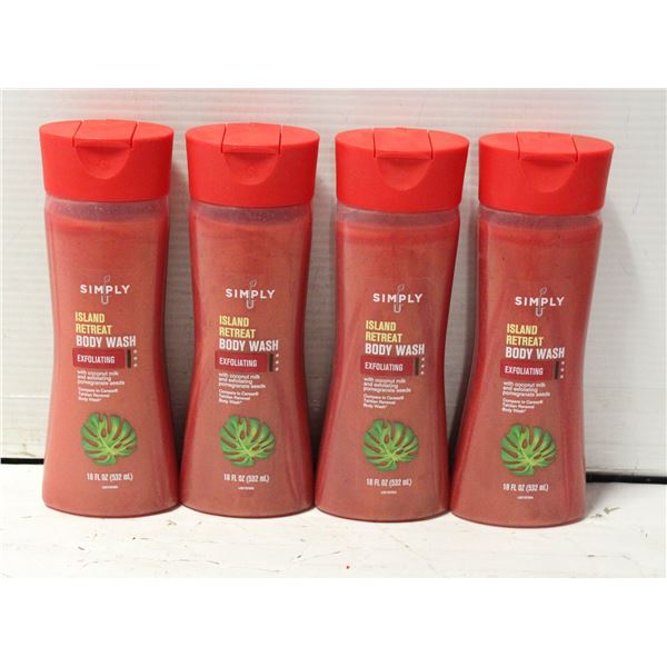 CASE OF SIMPLY U ISLAND RETREAT BODYWASH *EXPIRED*