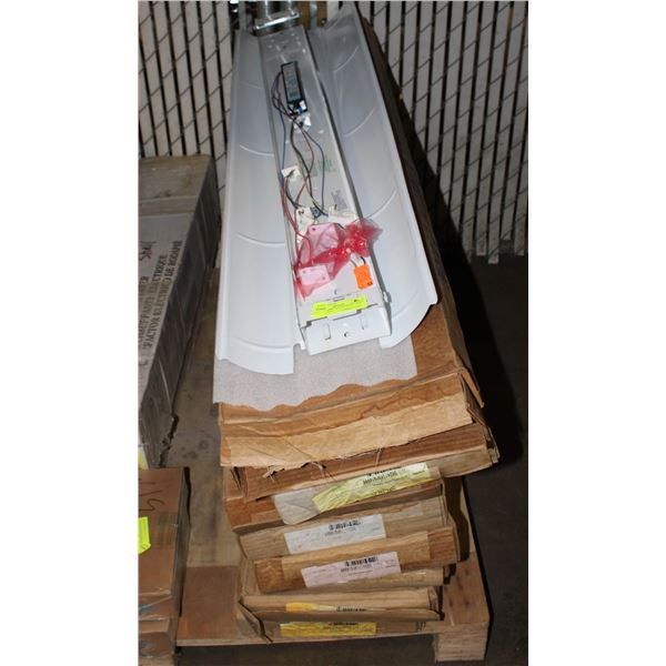 LOT OF 9 NEW FLUORESCENT LIGHT 4 FOOT LONG
