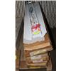 Image 1 : LOT OF 9 NEW FLUORESCENT LIGHT 4 FOOT LONG