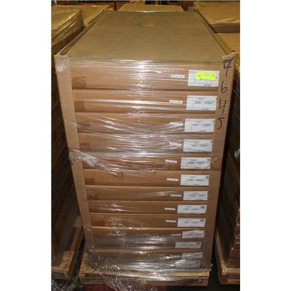 PALLET OF 2 X 4' RECESSED CENTER LENSED TROFFERS
