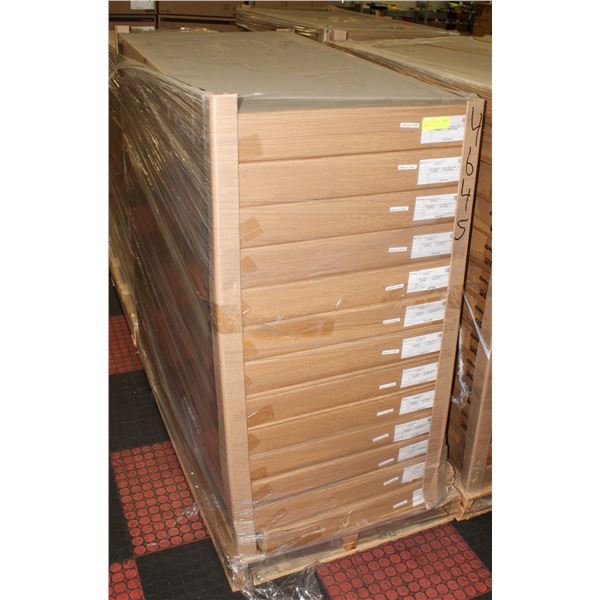 PALLET OF 2 X 4' RECESSED CENTER LENSED TROFFERS