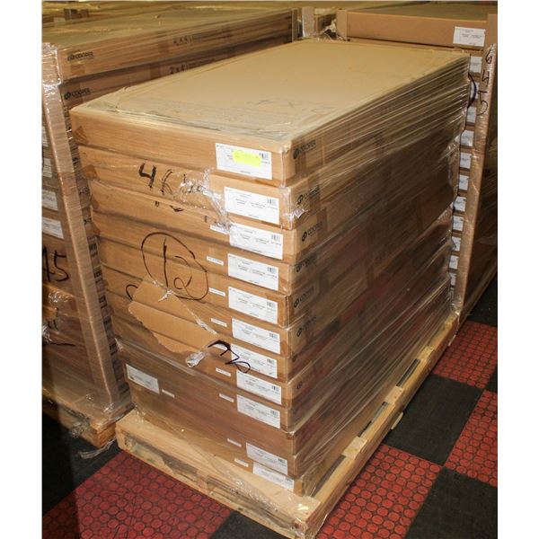 PALLET OF 2 X 4' RECESSED CENTER LENSED TROFFERS