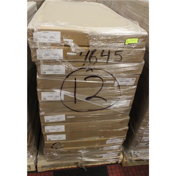 PALLET OF 2 X 4' RECESSED CENTER LENSED TROFFERS