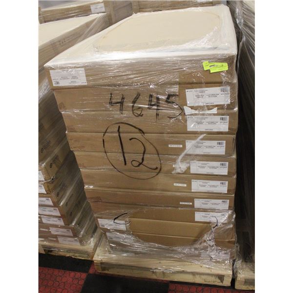 PALLET OF 2 X 4' RECESSED CENTER LENSED TROFFERS