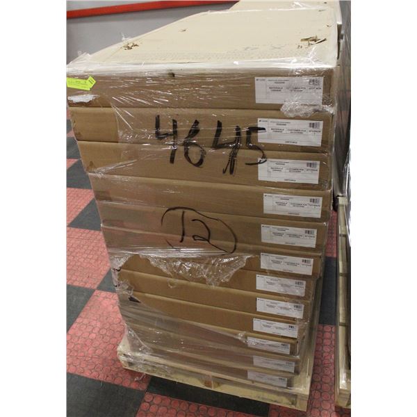 PALLET OF 2 X 4' RECESSED CENTER LENSED TROFFERS