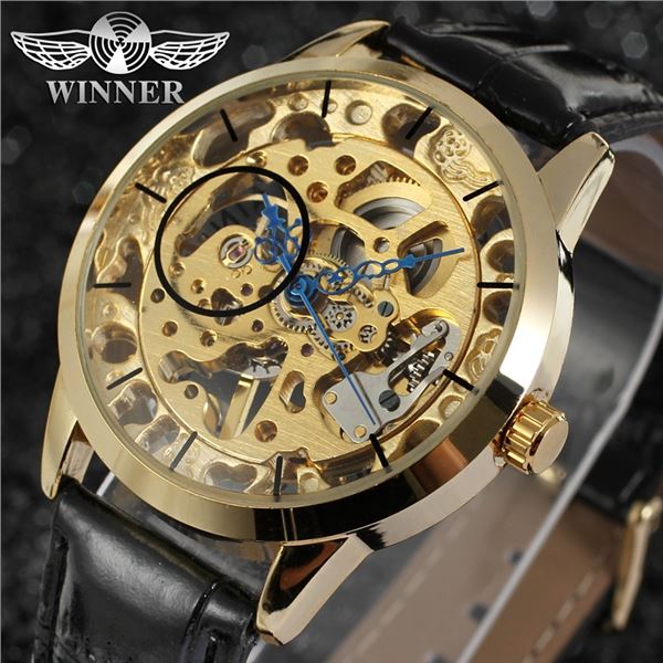 NEW MECHANICAL SKELETAL T-WINNER WATCH