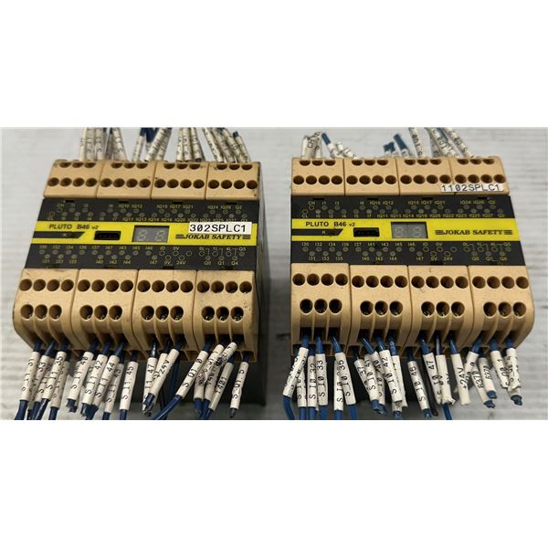 (2) ABB #2TLJ020070R1700 & #20-070-17 Pluto B46 v2 Safety PLC Systems