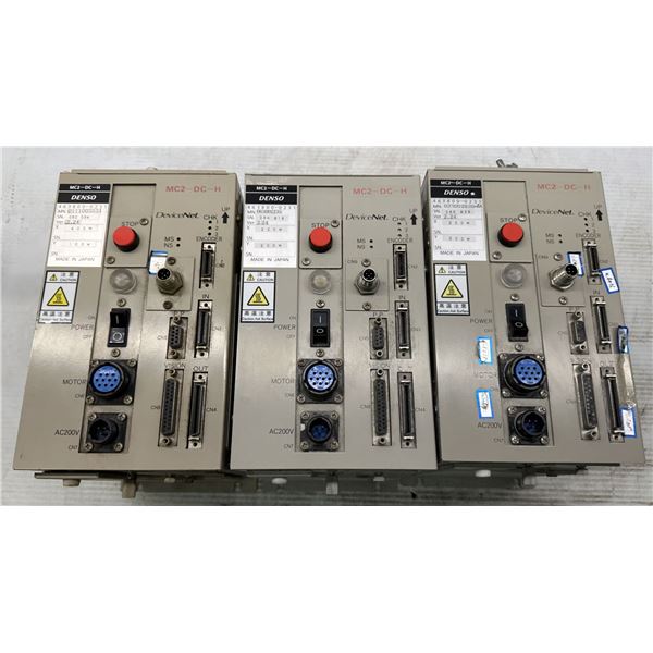 (3) Denso #MC2-DC-H/463800-0231 Controllers