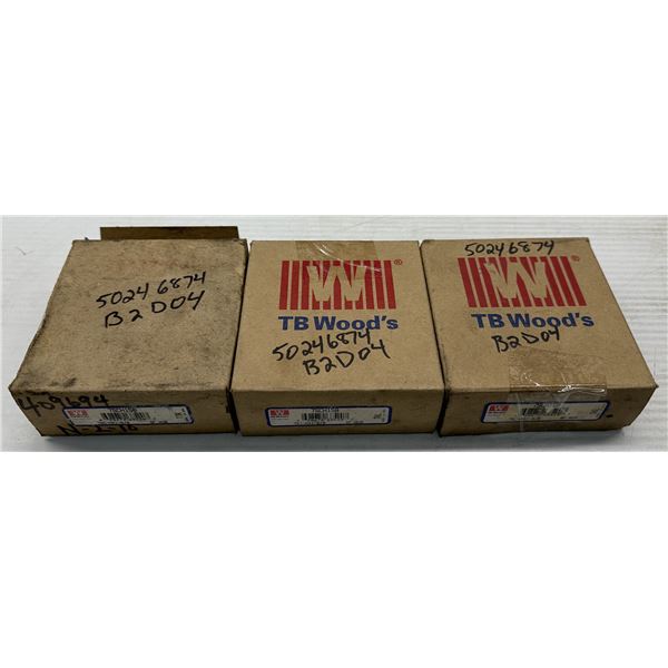 (3) TB Woods #7SCH158 Hub Spacer Coupling 7SC-HX1-5/8