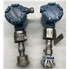 Image 1 : (2) Rosemount #3051S2TG1A2B11A1AK6M5 Smart Pressure Transmitter with Flanged Sensors