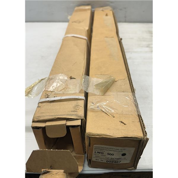 (2) Novotechnik Stiftung #002467/ LWG 500 Transducers