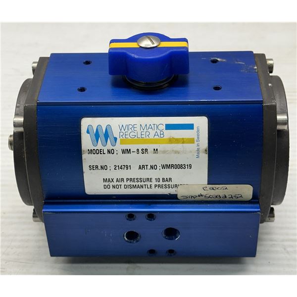 WM #WMR008319 Model WM-8 SR M Wire Matic Regler AB Actuator