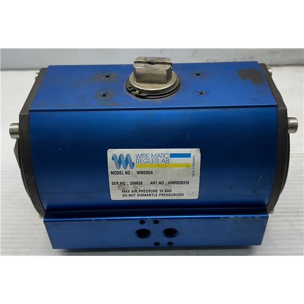 WM #WMR020318 Model WM20DA Wire Matic Regler AB Actuator