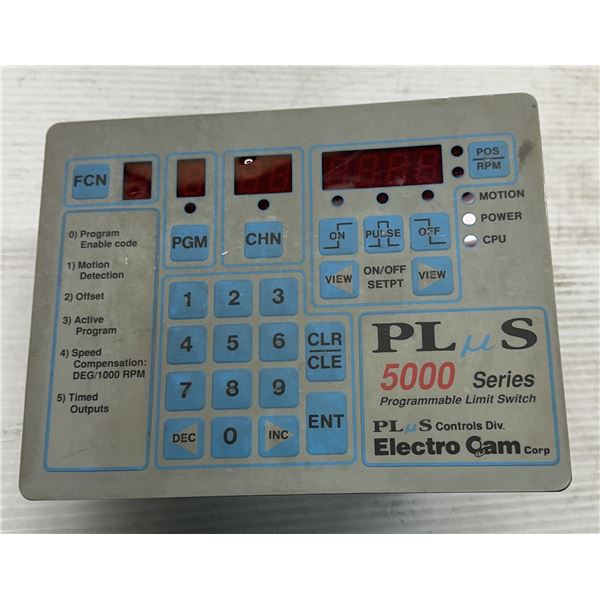 Electro Cam #PS-5121-10-M09-A Programmable Limit Switch