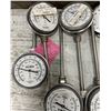 Image 2 : Lot of (8) Misc. Palmer Pressure Gauges
