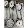 Image 3 : Lot of (8) Misc. Palmer Pressure Gauges