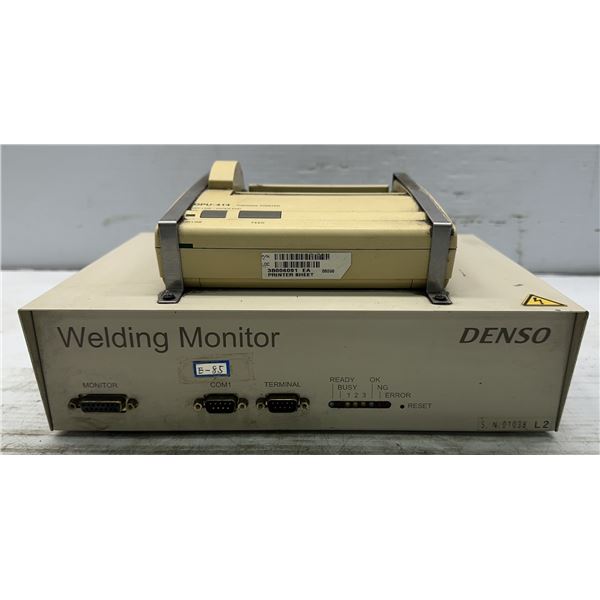 Denso #DFNE-83 Welding Monitor w/#DPU-414 Thermal Printer