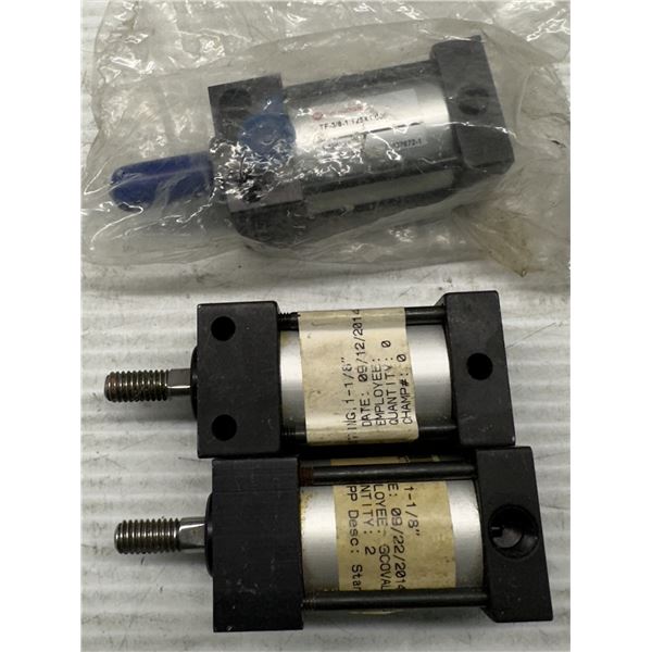 (3) Norgren #TF-3/8-1.125X1.000 Cylinders