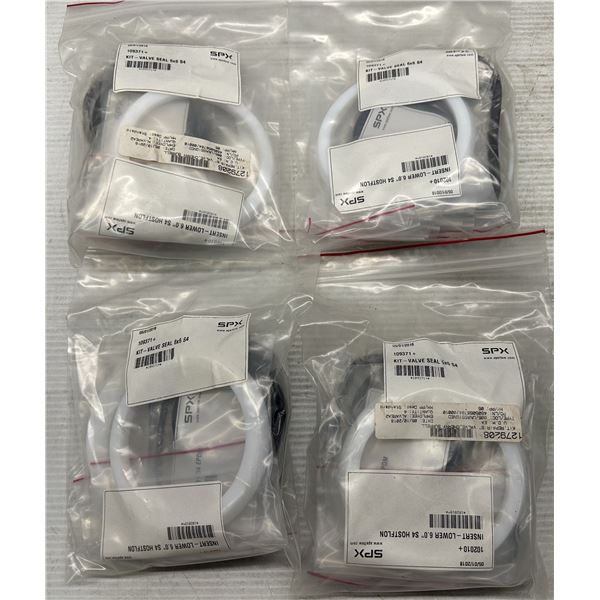 (4) SPX Valve Seal Kits 6x6 S4